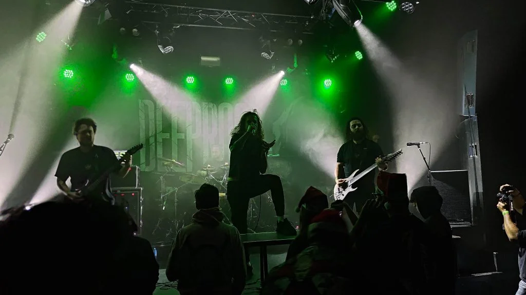 Concert van Deeproot in poppodium Willemeen in Arnhem