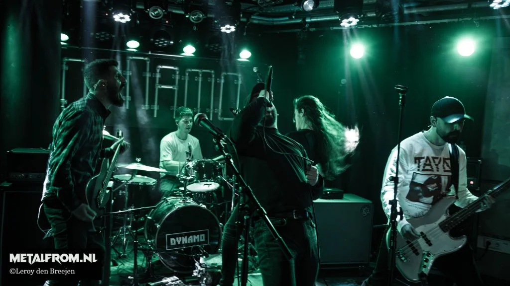 Concert van Even If We Lose op 21 maart tijdens de Guts and Glory finale in Dynamo Eindhoven.