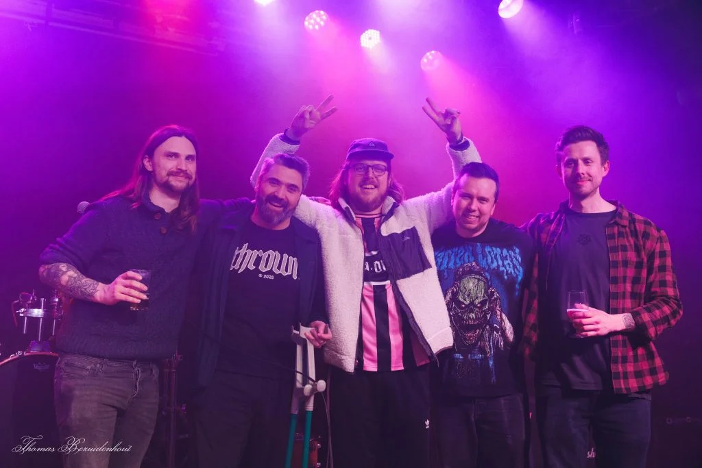 Foto van de winnaars van de Metal Battle 2026 voorronde in Utrecht: Trickstate